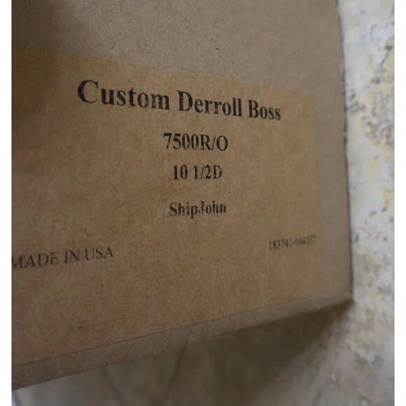 Wesco x Ship John | Derroll Boss Engineer Boot - 10.5D rough out suede Mr Lou main image 12
